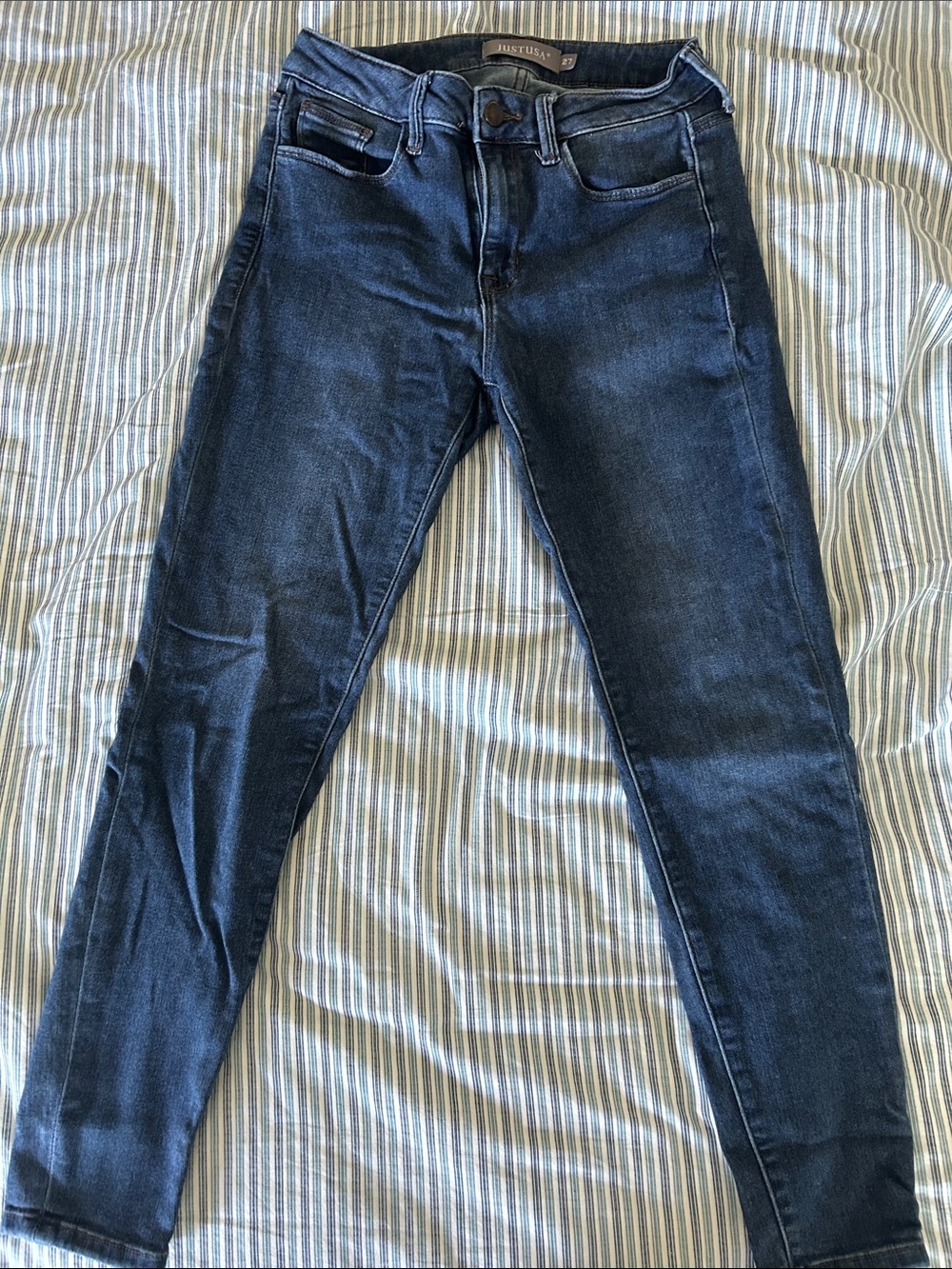 Just USA Dark Indigo Skinny Jeans